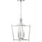 Progress Lighting Parkhurst Collection Brushed Nickel Three-Light Foyer P500213-009 - alternate 3